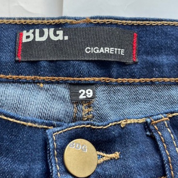 Urban Outfitter BDG Cigarette Jean | Regular Rise | Super Slim Fit | Size 29 NWT - Picture 5 of 11